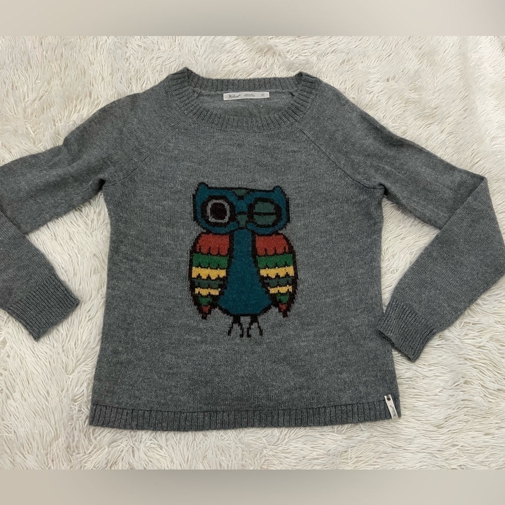 Woolrich Frost Grey Owl  Sweater - size S